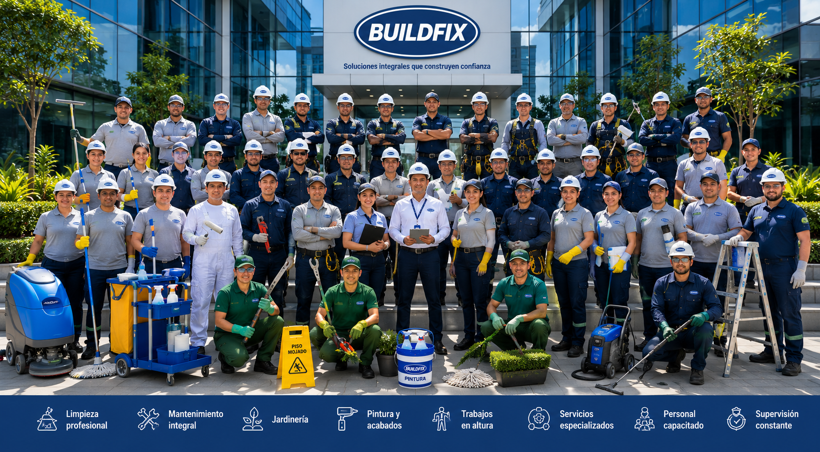 Equipo BuildFix de facility services